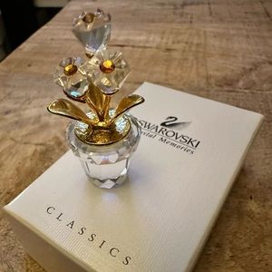 Swarovski crystal flowers